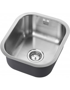 Etrouno 340U Kitchen Sink 1.0 Bowl  Undermount 1.2mm Stainless 1810 EU/34/U/MS/035