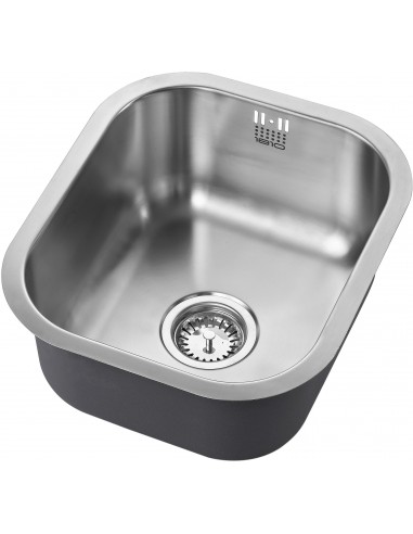 Etrouno 340U Kitchen Sink 1.0 Bowl  Undermount 1.2mm Stainless 1810 EU/34/U/MS/035