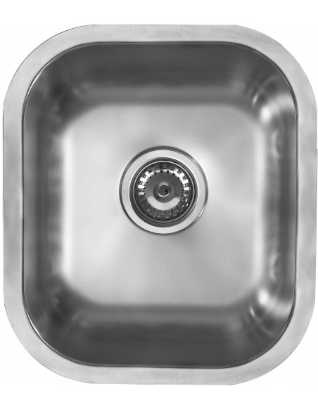 Etrouno 340U Kitchen Sink 1.0 Bowl  Undermount 1.2mm Stainless 1810 EU/34/U/MS/035