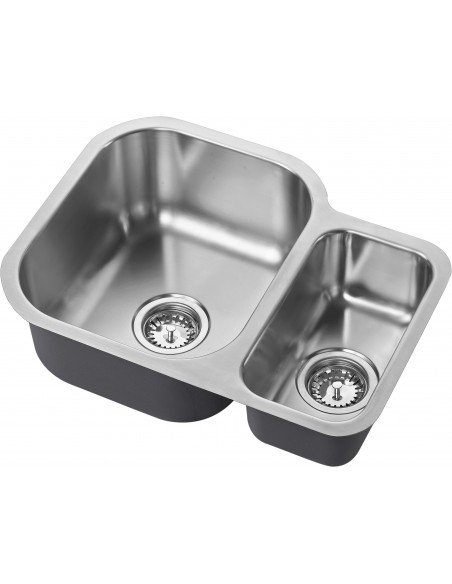 ETROUDO 589/450U 1.5 Bowl Kitchen Sink ED/5845/U/MSBBL/032