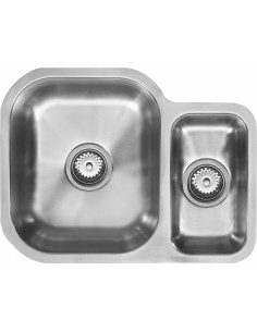 ETROUDO 589/450U 1.5 Bowl Kitchen Sink ED/5845/U/MSBBL/032 2