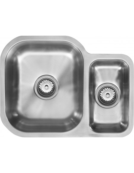 ETROUDO 589/450U 1.5 Bowl Kitchen Sink ED/5845/U/MSBBL/032