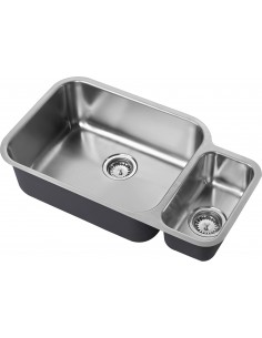 ETROUDO 781/450U Stainless 1.5 Undermount Kitchen Sink ED/7845/U/MS/BBL/100