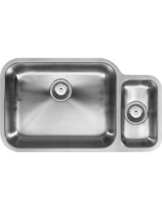 ETROUDO 781/450U Stainless 1.5 Undermount Kitchen Sink ED/7845/U/MS/BBL/100 2