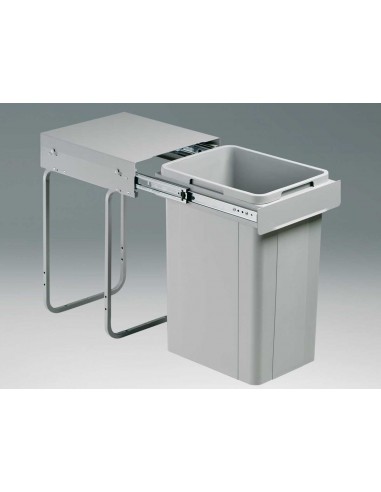 300mm Wesco Bio Bin Kitchen Waste Hinged Doors 26L Single Container 757211-85