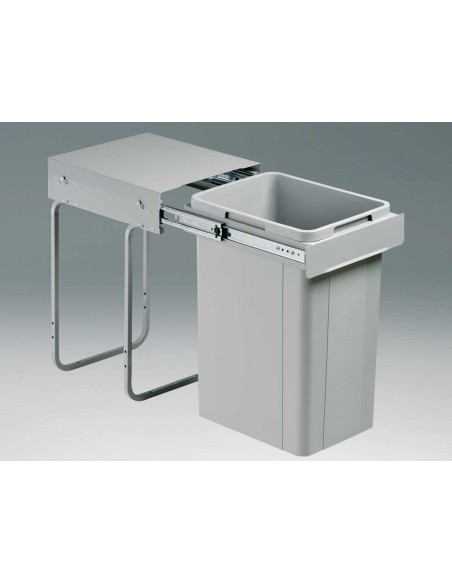 300mm Wesco Bio Bin Kitchen Waste Hinged Doors 26L Single Container 757211-85