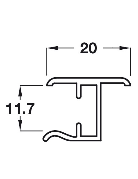 Brushed Brass Kitchen Plinth Connector 150mm High