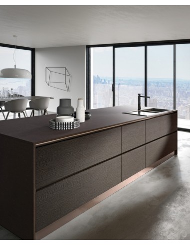 Brushed Copper Kitchen Plinth 90°Corner/End...