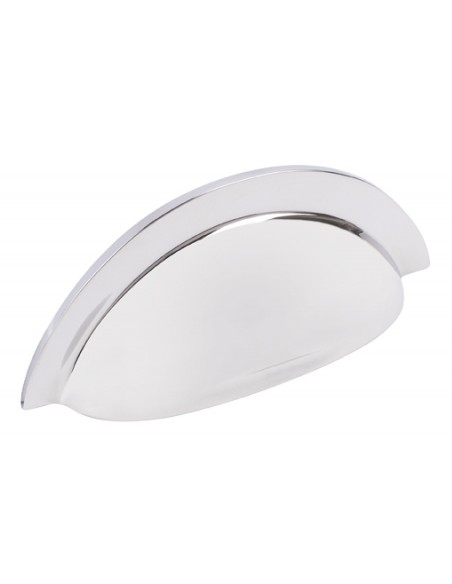Jude polished nickel cup handle