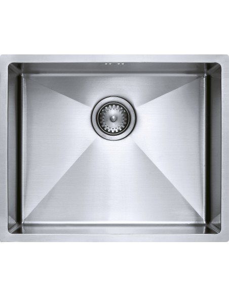 Zenuno15 500U Kitchen Sink Inset Or Under 1.0 1.2mm Stainless Steel ZU/500/U15/S/088