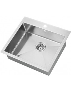 ZENUNO15 500I-F Kitchen Sink Single Bowl 1.2mm Stainless Steel SALE ZU/50/IF/U15/S/090 2