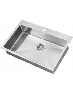 ZENUNO15 700I-F Kitchen Sink 1.2mm Stainless Steel Waste & Plumbing ZU/70/IF/U15/S/099