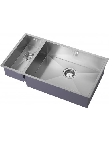 ZENDUO 180/550U Kitchen Sink 1.2mm Stainless Steel 1.5 1810 Company ZD/1855/U/S/BBR/029