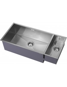 ZENDUO 700/180U Kitchen Sink 1.2mm Stainless Steel 1.5 1810 Company ZD/7018/U/D/S/072