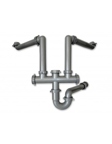 ZENTRIO 340/180/340U Three Bowl Kitchen Sink Stainless Steel ZT/341834/U/S/115