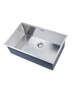 ZENUNO15 750U XXL DEEP 1.0 Kitchen Sink 1.2mm Stainless Steel 1810 ZU/75/U15/D/S/XXL/502