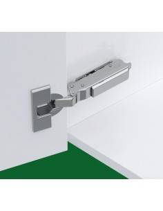 110° Concealed Cup Hinge Soft Close + Overlay Back Plate Grass Tiomos 34831801 + 34838511