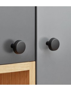 Autumn Matt Black Door Knob 2