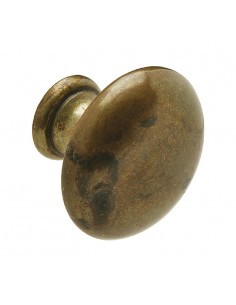 Brass Door Knob Handle 40mm Dia Antique Brass Decorative Hardware 12249110