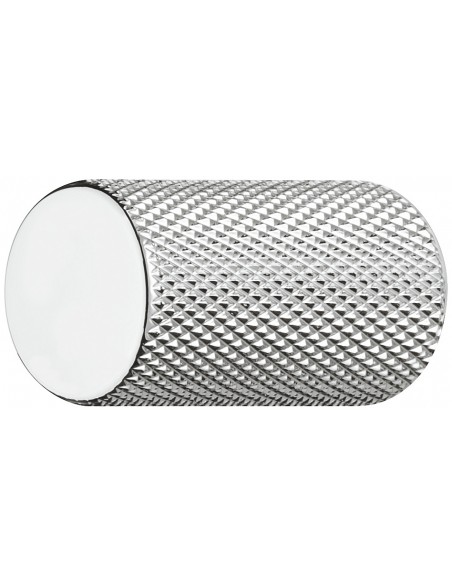 Polished Chrome, Textured modern door knob