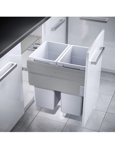 Euro Cargo Hailo 500mm Kitchen Waste Bin 76L Softclosing  50370535