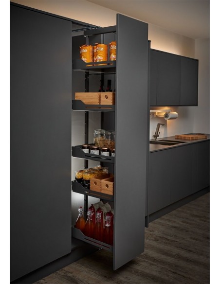 300mm Peka Libell Larder Solid Tall Kitchen Pull Out 1600/2000 KSPEL.300.1600L