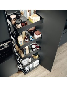 600mm Vauth-Sagel Swing Out Tall Larder, Four Heights