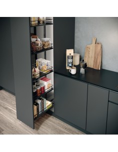 300mm Tall Larder Vauth-Sagel Kitchen Pull-Out 1200-1450 Premea Lava 54717012