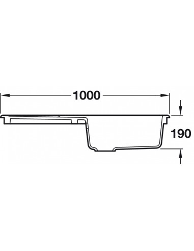 Rangemaster Austell Kitchen Sink Ceramic White 1.0 Bowl 56557740
