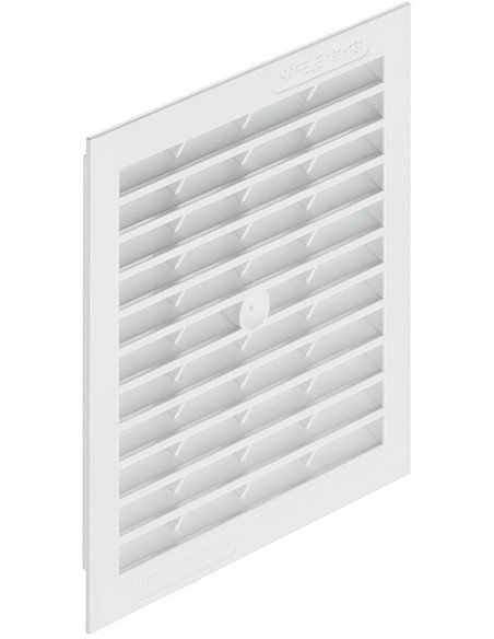 154mm Square Ventilation Grill White Recess Mount 85Cm2 Airflow 57164717