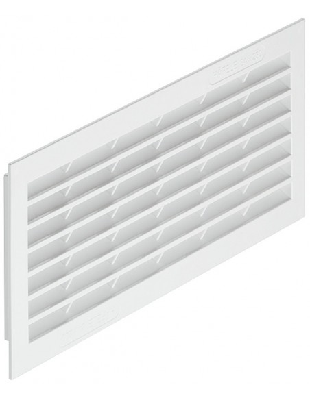 Ventilation grill for airflow in kitchen units, fridges etc