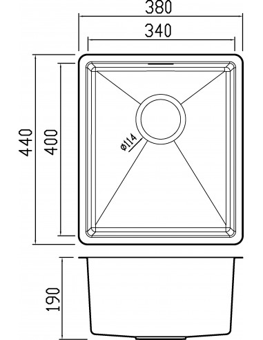 Clearwater Jazz JA014 Single Bowl Kitchen Sink...