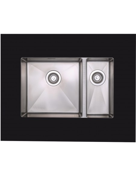 Clearwater Jazz JA021 1.5 Bowl Kitchen Sink Top / Undermount Stainless