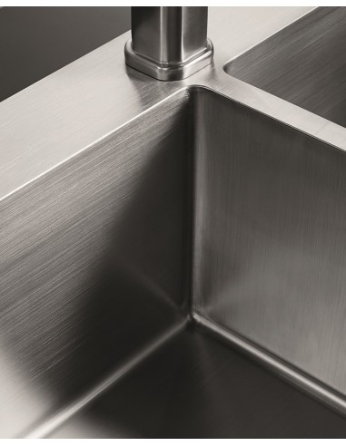 Clearwater Urban Kitchen Sink 1.2mm Stainless 1.0 Bowl Tap Ledge UR540