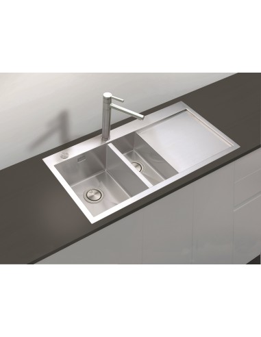 Clearwater Zenith 1.5 Bowl Kitchen Sink ZE150 Stainless steel