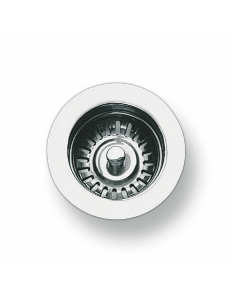 60mm Belfast 85mm Flange Waste Plug Kitchen Sinks Stainless Steel WRPC