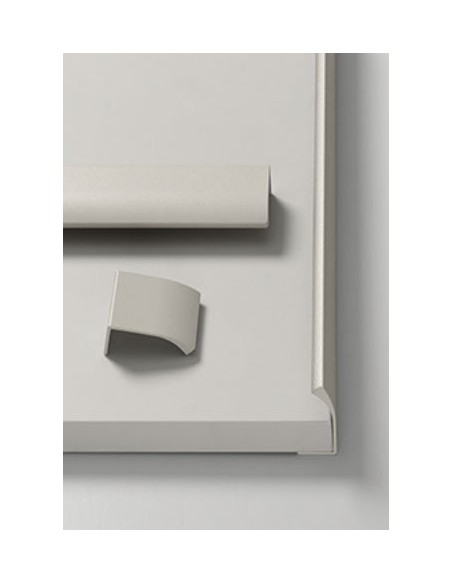Edge Straight Trim Door Handles, Beige X4 Profile Sizes