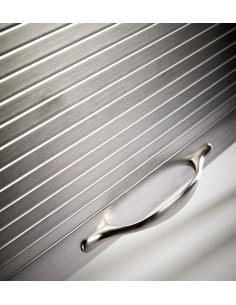 Tambour Door Kit 1210x600mm Premium Stainless Effect Roller Shutter PREM12106 2