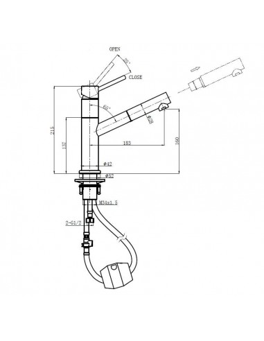Clearwater Sirius SI3SS Stainless Swivel Spout...