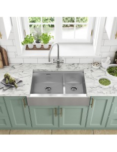 Clearwater Infinity Smart 800mm Butler Kitchen Sink 1.5 Stainless INS003