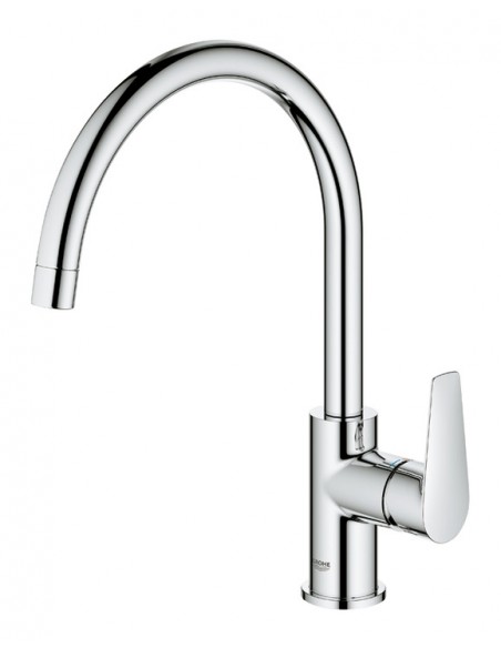 Grohe BauEdge Kitchen Tap Chrome