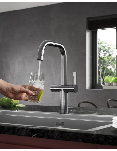 Clearwater Mariner Cold Filter drinking water tap & Mixer All in one, Brushed