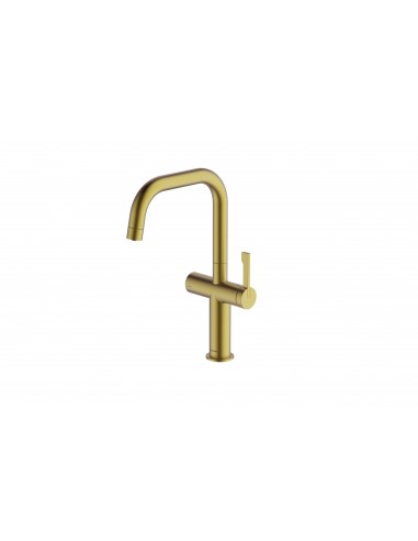 Clearwater Mariner Cold Filter & Mixer Kitchen Tap. Brushed Brass PVD ...