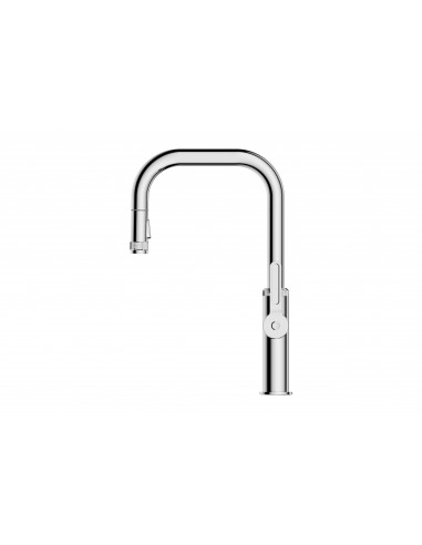 Clearwater Pioneer Brushed Nickel Spray Pull Out Kitchen Tap WRAS PIL40BN