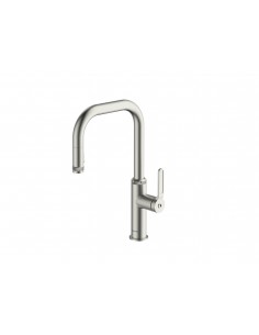 Clearwater Pioneer Brushed Nickel Spray Pull Out Kitchen Tap WRAS PIL40BN