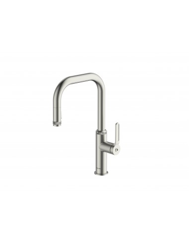 Clearwater Pioneer Brushed Nickel Spray Pull Out Kitchen Tap WRAS PIL40BN