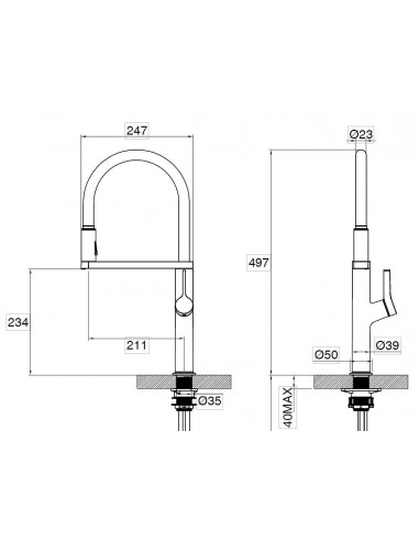 Clearwater Galex Motion Sensor Kitchen Tap,...