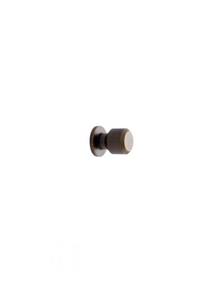 Manor Door Knob Handle & Back Plate, 30mm Ant Brass