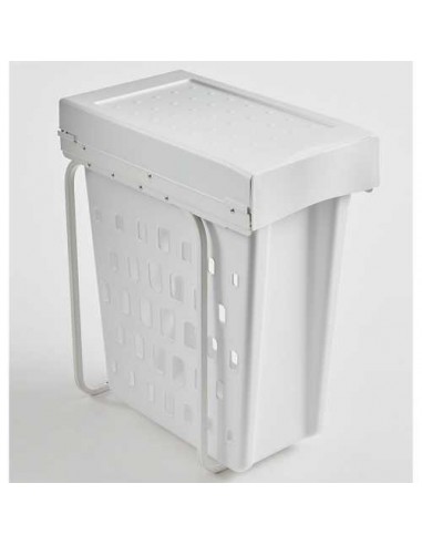 300mm Wesco Laundry Boy Pull-Out Washing Bin 40L Base Mount Hinged 757642-01LAB