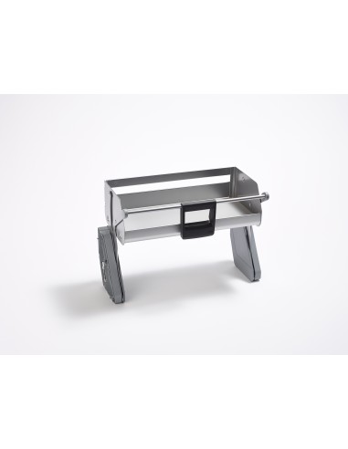 500mm Kessebohmer iMove Grey Kitchen Wall Pull Down Single Shelf KIMOVE500SG